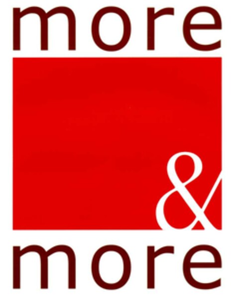 more & more Logo (DPMA, 29.07.2002)