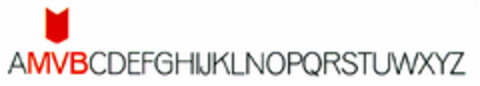 AMVBCDEFGHIJKLNOPQRSTUWXYZ Logo (DPMA, 08/01/2002)