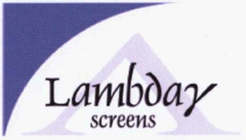 Lambday screens Logo (DPMA, 03/03/2003)