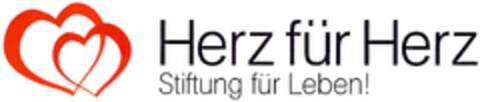 Herz für Herz Stiftung für Leben! Logo (DPMA, 14.04.2003)