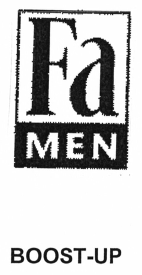 Fa MEN BOOST-UP Logo (DPMA, 06.08.2003)