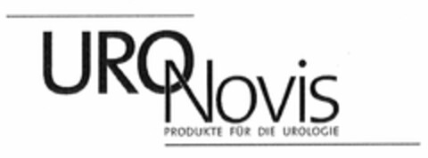 URO Novis PRODUKTE FÜR DIE UROLOGIE Logo (DPMA, 09.01.2004)