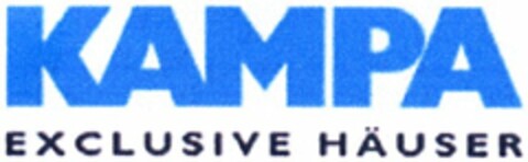 KAMPA EXCLUSIVE HÄUSER Logo (DPMA, 08/24/2005)