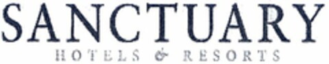 SANCTUARY HOTELS & RESORTS Logo (DPMA, 11/18/2005)