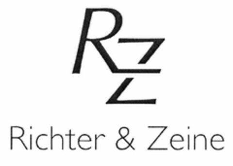 RZ Richter & Zeine Logo (DPMA, 12/12/2005)