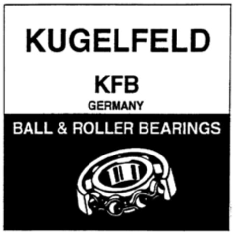 KUGELFELD KFB GERMANY Logo (DPMA, 19.09.1996)