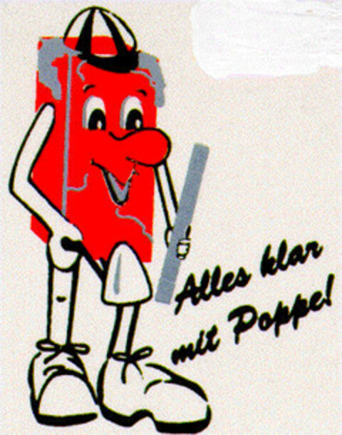 Alles klar mit Poppe! Logo (DPMA, 19.09.1996)