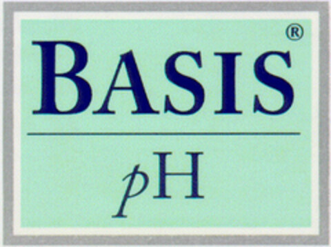 BASIS pH Logo (DPMA, 12.10.1996)