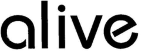 alive Logo (DPMA, 29.10.1996)