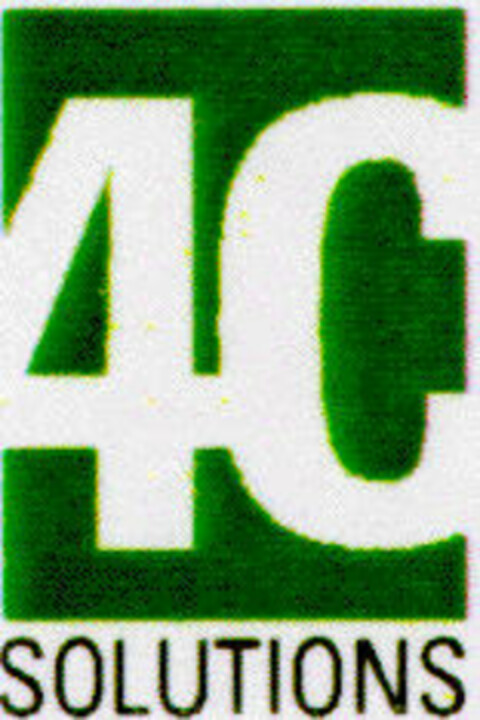 4C SOLUTIONS Logo (DPMA, 10.01.1998)