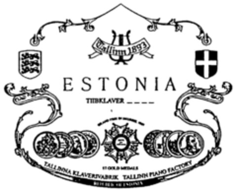 E S T O N I A Logo (DPMA, 30.04.1998)