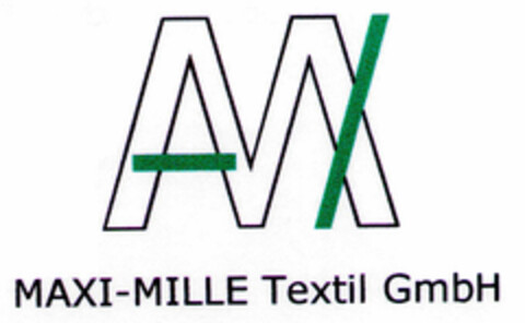 M MAXI-MILLE Textil GmbH Logo (DPMA, 01.09.1999)