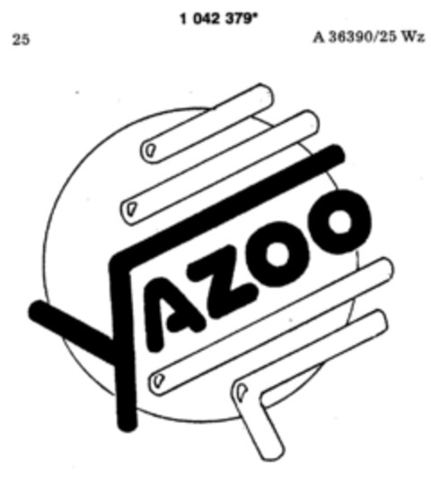 YAZOO Logo (DPMA, 03.12.1982)