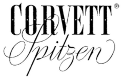 CORVETT Spitzen Logo (DPMA, 12.08.1988)