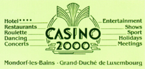 CASINO 2000 Logo (DPMA, 23.08.1991)