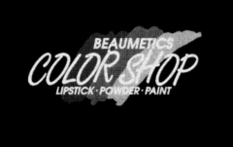 BEAUMETICS COLOR SHOP Logo (DPMA, 27.08.1992)