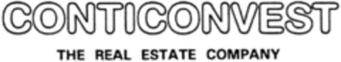 CONTICONVEST THE REAL ESTATE COMPANY Logo (DPMA, 11/05/1993)