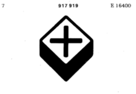 917919 Logo (DPMA, 21.11.1972)