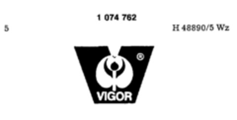 VIGOR Logo (DPMA, 04.07.1981)