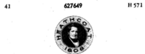H E A T H C O A T  1 8 0 8 Logo (DPMA, 06.02.1950)