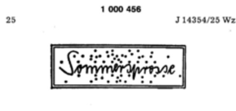 Sommersprosse Logo (DPMA, 17.11.1978)