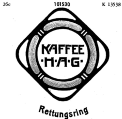 KAFFEE HAG Logo (DPMA, 31.07.1907)