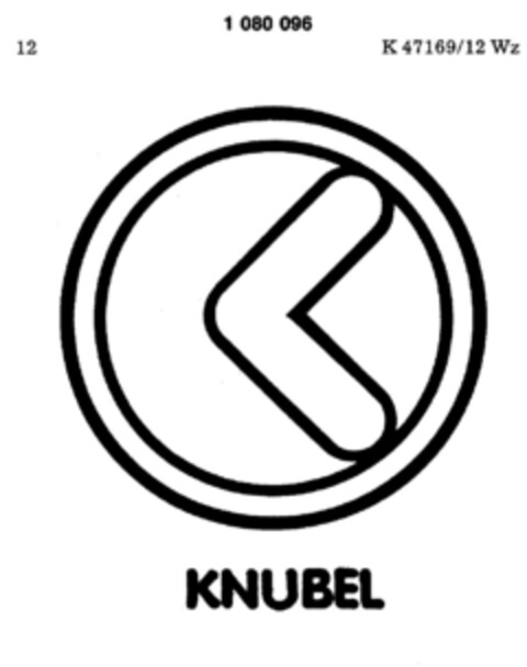 KNUBEL Logo (DPMA, 06.06.1984)