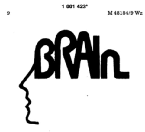 BRAIn Logo (DPMA, 14.04.1980)