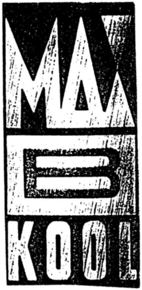 MAX B KOOL Logo (DPMA, 18.08.1988)