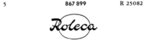 Roleca Logo (DPMA, 23.11.1968)