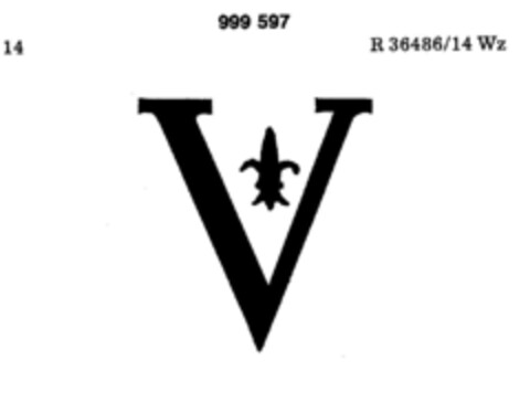 V Logo (DPMA, 04/07/1979)