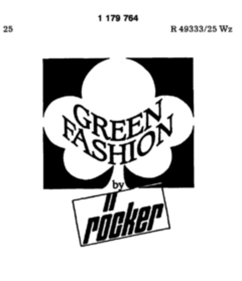 GREEN FASHION by röcker Logo (DPMA, 28.04.1990)