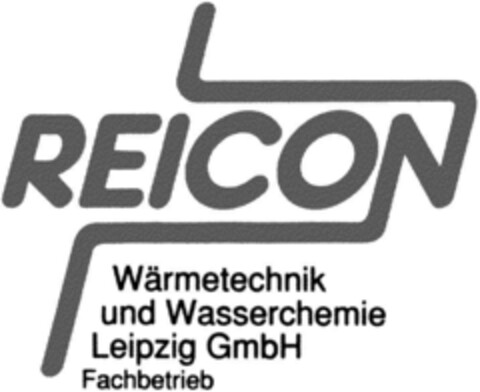 REICON Wärmetechnik und Wasserchemie Leipzig GmbH Fachbetrieb Logo (DPMA, 04.05.1993)