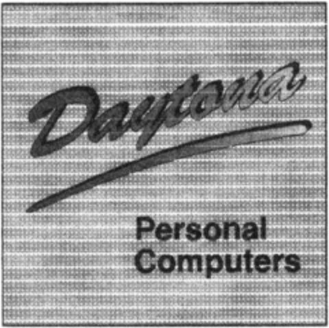 DAYTONA PERSONAL COMPUTERS Logo (DPMA, 11.01.1991)