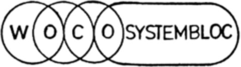 WOCO SYSTEMBLOC Logo (DPMA, 25.04.1988)