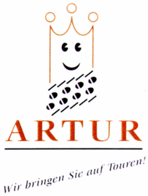 ARTUR Wir bringen Sie auf Touren! Logo (DPMA, 08/10/2000)