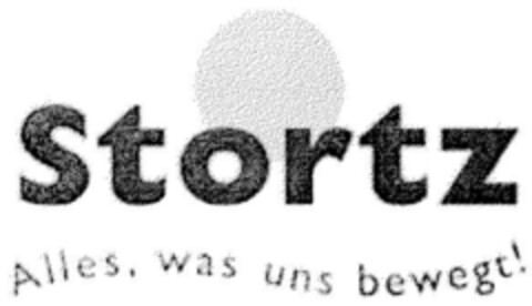 Stortz Alles, was uns bewegt! Logo (DPMA, 04.07.2001)