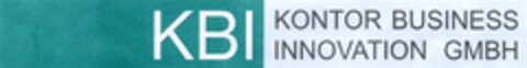 KBI KONTOR BUSINESS INNOVATION GMBH Logo (DPMA, 28.03.2008)