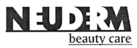 NEUDERM beauty care Logo (DPMA, 10/21/2008)