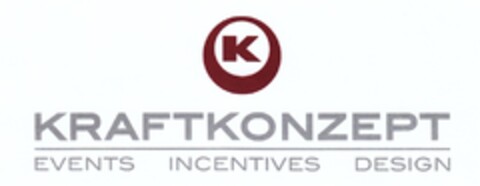 K KRAFTKONZEPT EVENTS INCENTIVES DESIGN Logo (DPMA, 25.02.2010)