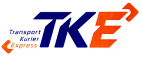 TKE Transport Kurier Express Logo (DPMA, 26.08.2010)