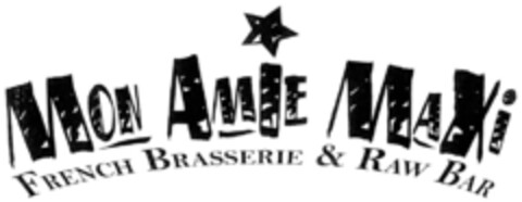 MON AMIE MAXI FRENCH BRASSERIE & RAW BAR Logo (DPMA, 12/14/2011)