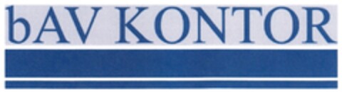 bAV KONTOR Logo (DPMA, 02/16/2012)