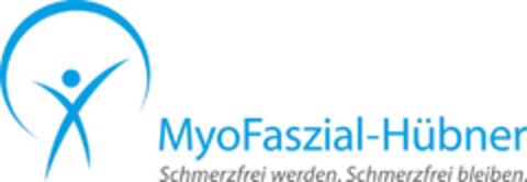 MyoFaszial-Hübner Schmerzfrei werden. Schmerzfrei bleiben. Logo (DPMA, 25.10.2013)