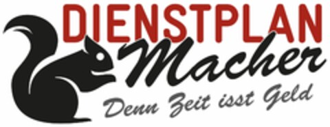 DIENSTPLAN Macher Denn Zeit isst Geld Logo (DPMA, 02/10/2014)