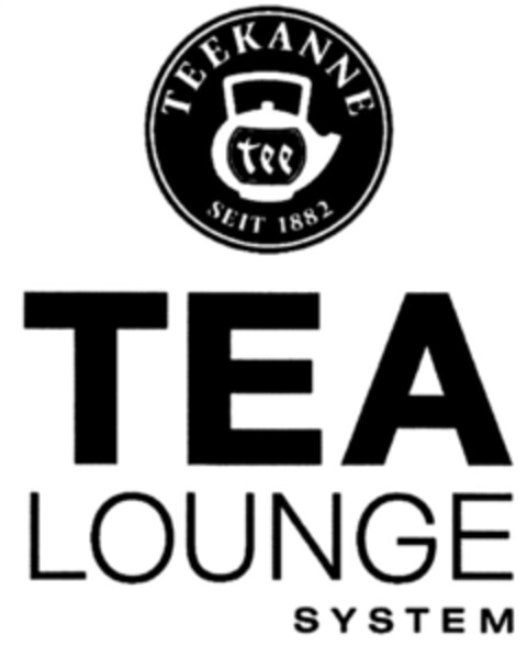 TEEKANNE SEIT 1882 TEALOUNGE SYSTEM Logo (DPMA, 16.04.2014)