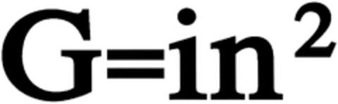 G=in ² Logo (DPMA, 06/18/2014)