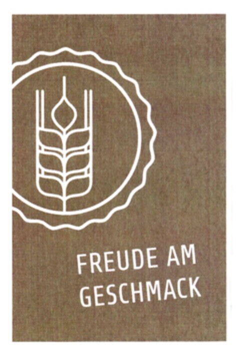 FREUDE AM GESCHMACK Logo (DPMA, 17.11.2015)