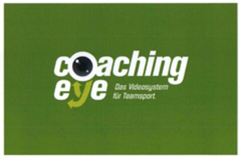 coaching eye Das Videosystem für Teamsport. Logo (DPMA, 13.02.2016)