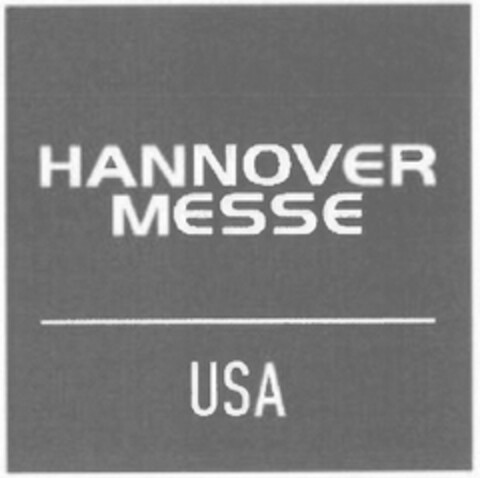 HANNOVER MESSE USA Logo (DPMA, 11/07/2017)